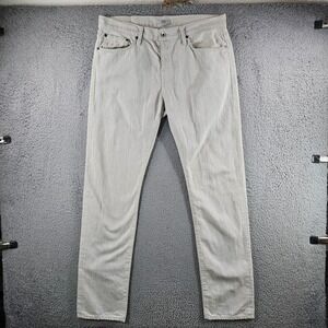 Jack Spade Bleecker Street White Oak Cone Denim Mens Jeans 34x33 USA Made Tan